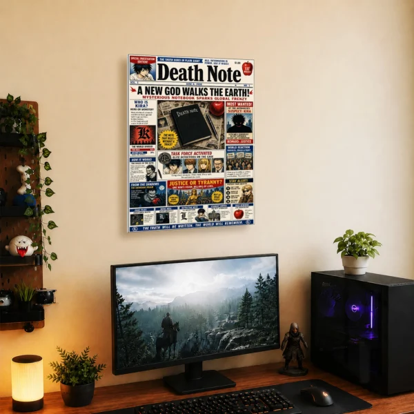 Anime Metal Poster Wall Decor - DN Newspaper - Image 5