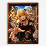 Anime Metal Poster Wall Decor - DN Misa - B