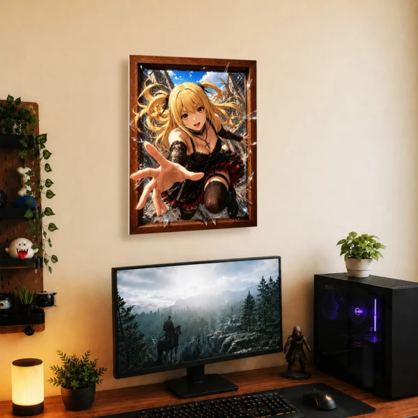 Anime Metal Poster Wall Decor - DN Misa - B - Image 5