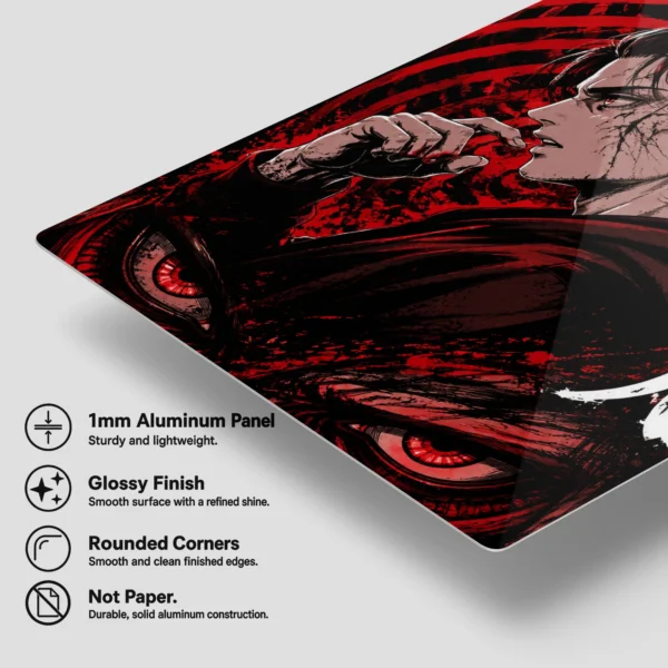 Anime Metal Poster Wall Decor - AOT Eren Yeager - Image 6