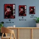 Anime Metal Poster Wall Decor - AOT Eren Yeager - Image 7