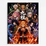 Anime Metal Poster Wall Decor - Slayer - A