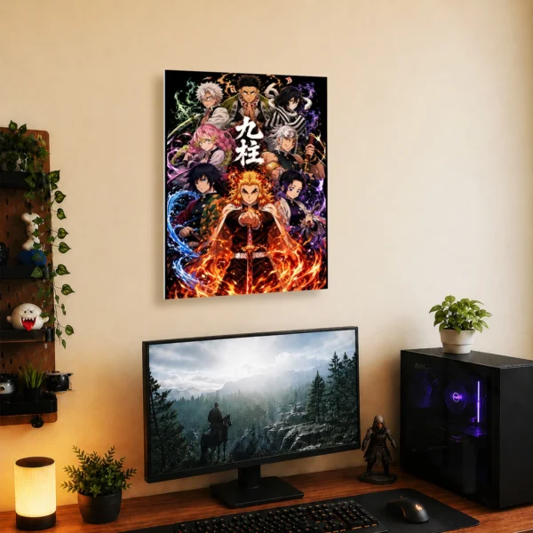 Anime Metal Poster Wall Decor - Slayer - A - Image 5