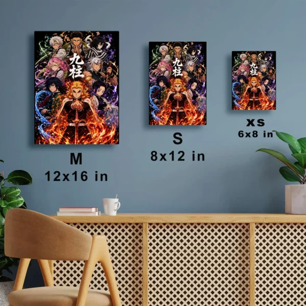 Anime Metal Poster Wall Decor - Slayer - A - Image 7