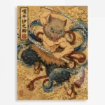 Anime Metal Poster Wall Decor - Slayer - B