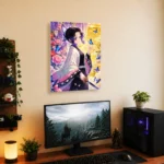 Anime Metal Poster Wall Decor - Slayer Shinobu - Image 5