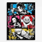 Anime Metal Poster Wall Decor - Slayer - C
