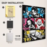 Anime Metal Poster Wall Decor - Slayer - C - Image 2
