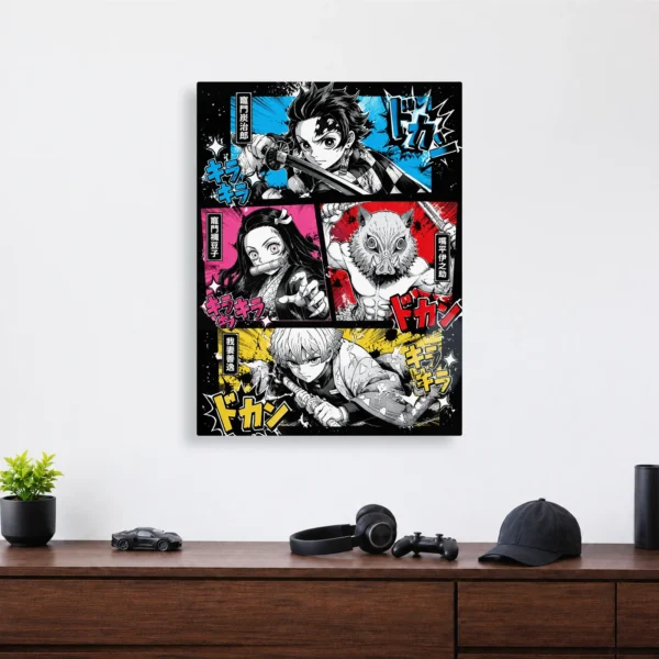 Anime Metal Poster Wall Decor - Slayer - C - Image 4