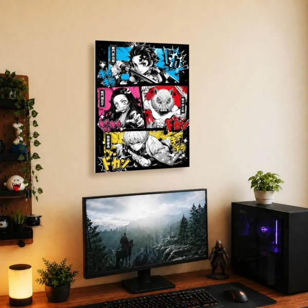 Anime Metal Poster Wall Decor - Slayer - C - Image 5