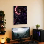 Anime Metal Poster Wall Decor - Slayer Kokushibo - Image 5