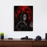 Anime Metal Poster Wall Decor - Slayer Kokushibo - A - Image 4