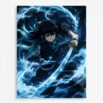 Anime Metal Poster Wall Decor - Slayer Muichiro