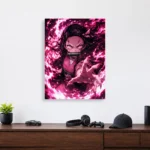 Anime Metal Poster Wall Decor - Slayer Nezuko - Image 4
