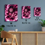 Anime Metal Poster Wall Decor - Slayer Nezuko - Image 7