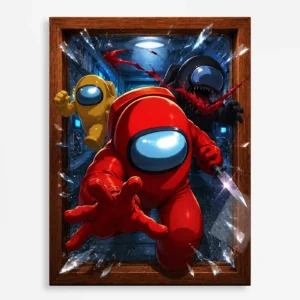 Video Game Metal Poster Wall Decor - AU