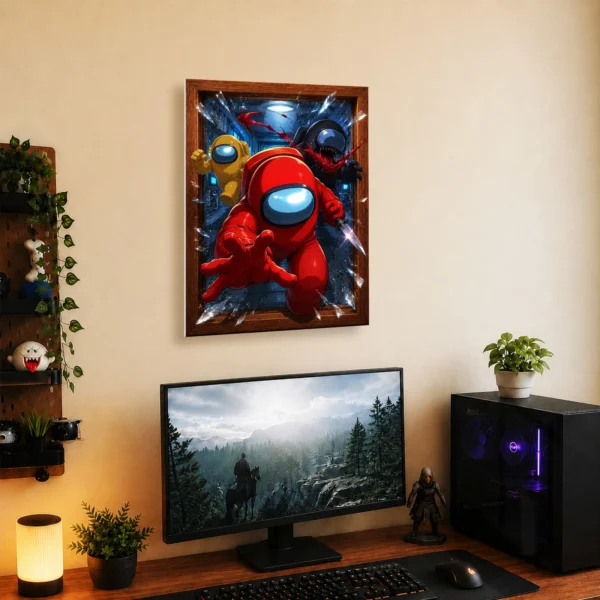 Video Game Metal Poster Wall Decor - AU - Image 5