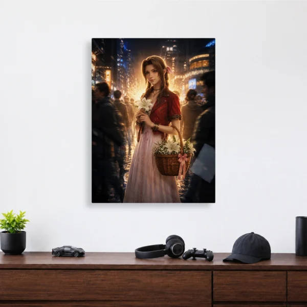 Video Game Metal Poster Wall Decor - FFVII Cloud Strife - Image 4