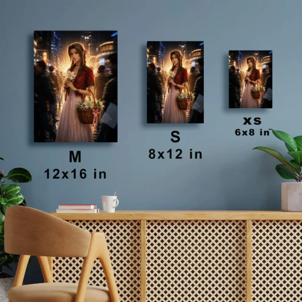 Video Game Metal Poster Wall Decor - FFVII Cloud Strife - Image 7