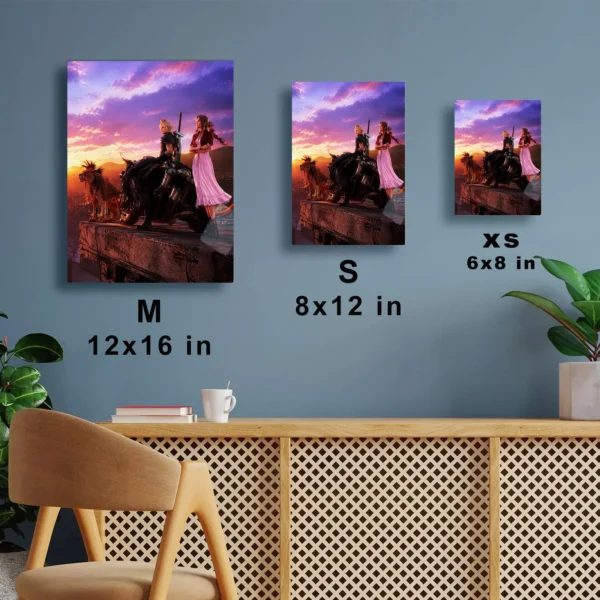 Video Game Metal Poster Wall Decor - FFVII Aerith Gainsborough - Image 7