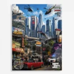 Video Game Metal Poster Wall Decor - FFVII - C