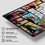 Video Game Metal Poster Wall Decor - GTA V - Image 6