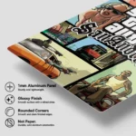 Video Game Metal Poster Wall Decor - GTA V - A - Image 6