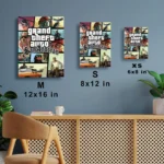 Video Game Metal Poster Wall Decor - GTA V - A - Image 7