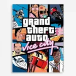 Video Game Metal Poster Wall Decor - GTA: San Andreas
