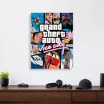 Video Game Metal Poster Wall Decor - GTA: San Andreas - Image 4