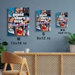 Video Game Metal Poster Wall Decor - GTA: San Andreas - Image 7