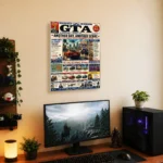 Video Game Metal Poster Wall Decor - GTA: Vice City - Image 5