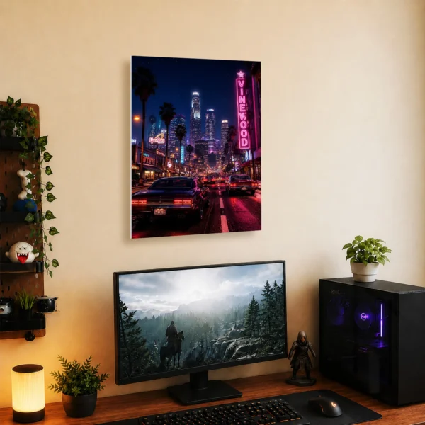 Video Game Metal Poster Wall Decor - GTA - Image 5