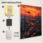 Video Game Metal Poster Wall Decor - GTA - A - Image 2
