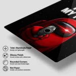 Video Game Metal Poster Wall Decor - AU Red Crewmate - Image 6