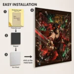 Video Game Metal Poster Wall Decor - Hades Zagreus - Image 2