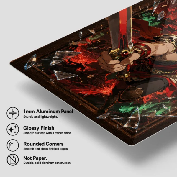 Video Game Metal Poster Wall Decor - Hades Zagreus - Image 6