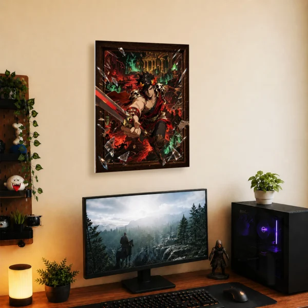 Video Game Metal Poster Wall Decor - Hades Zagreus - Image 5
