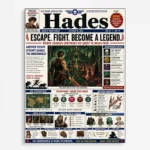 Video Game Metal Poster Wall Decor - Hades