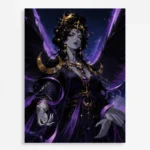 Video Game Metal Poster Wall Decor - Hades Nyx