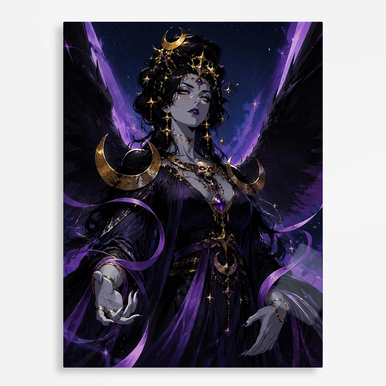 video game metal poster (114) s1 Video Game Metal Poster Wall Decor - Hades Nyx - Image 1