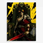 Video Game Metal Poster Wall Decor - Hades Zagreus - A