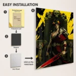 Video Game Metal Poster Wall Decor - Hades Zagreus - A - Image 2