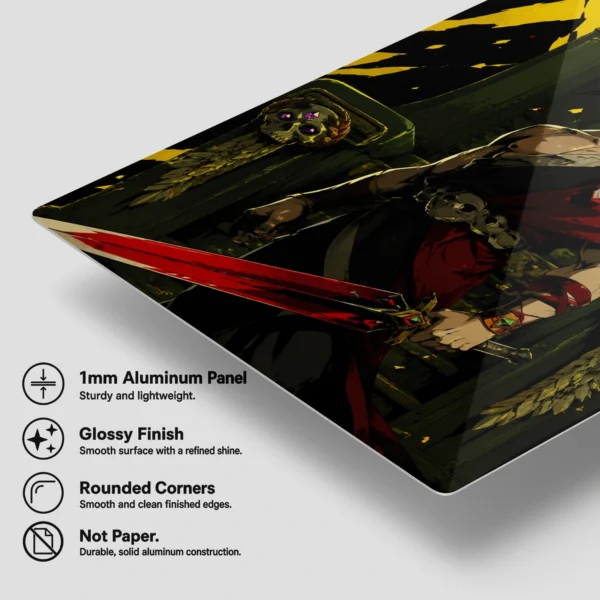 Video Game Metal Poster Wall Decor - Hades Zagreus - A - Image 6