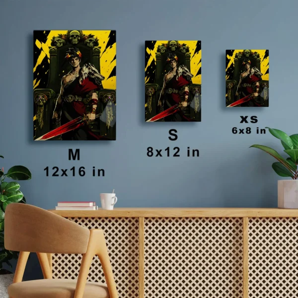 Video Game Metal Poster Wall Decor - Hades Zagreus - A - Image 7