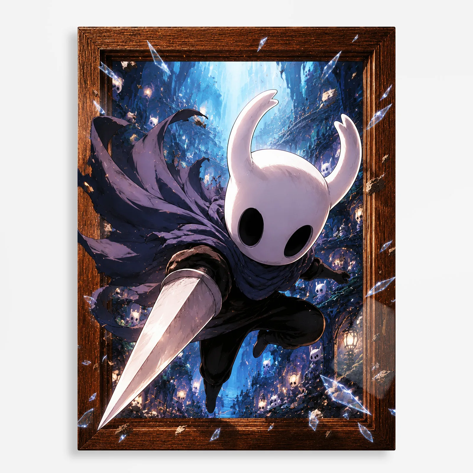 video game metal poster (118) s1 Video Game Metal Poster Wall Decor - HK The Knight - Image 1
