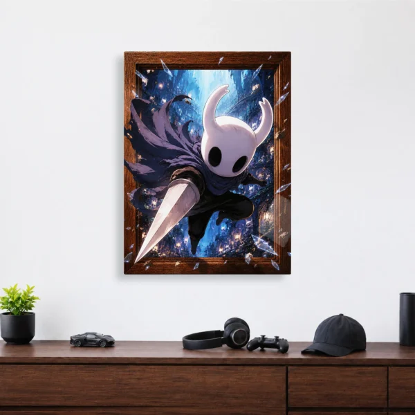 Video Game Metal Poster Wall Decor - HK The Knight - Image 4