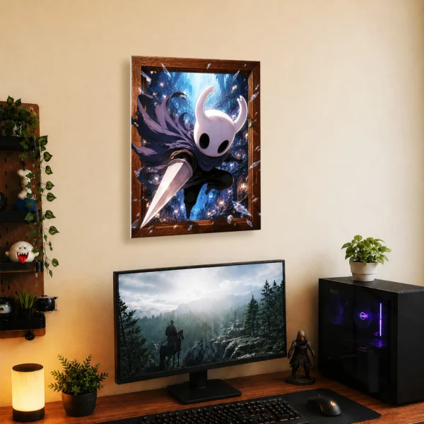 Video Game Metal Poster Wall Decor - HK The Knight - Image 5