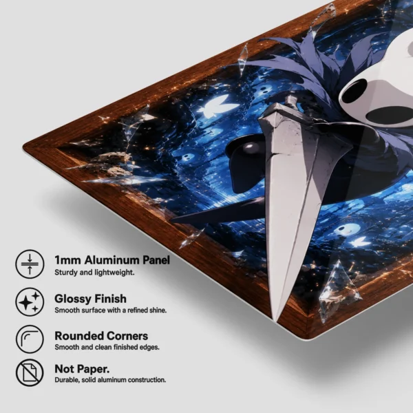 Video Game Metal Poster Wall Decor - HK The Knight - A - Image 6