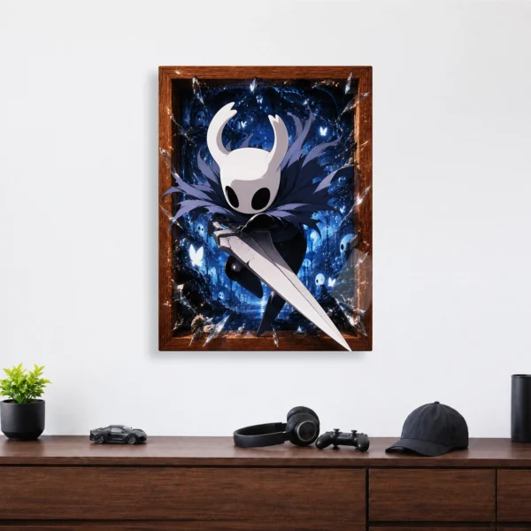 Video Game Metal Poster Wall Decor - HK The Knight - A - Image 4